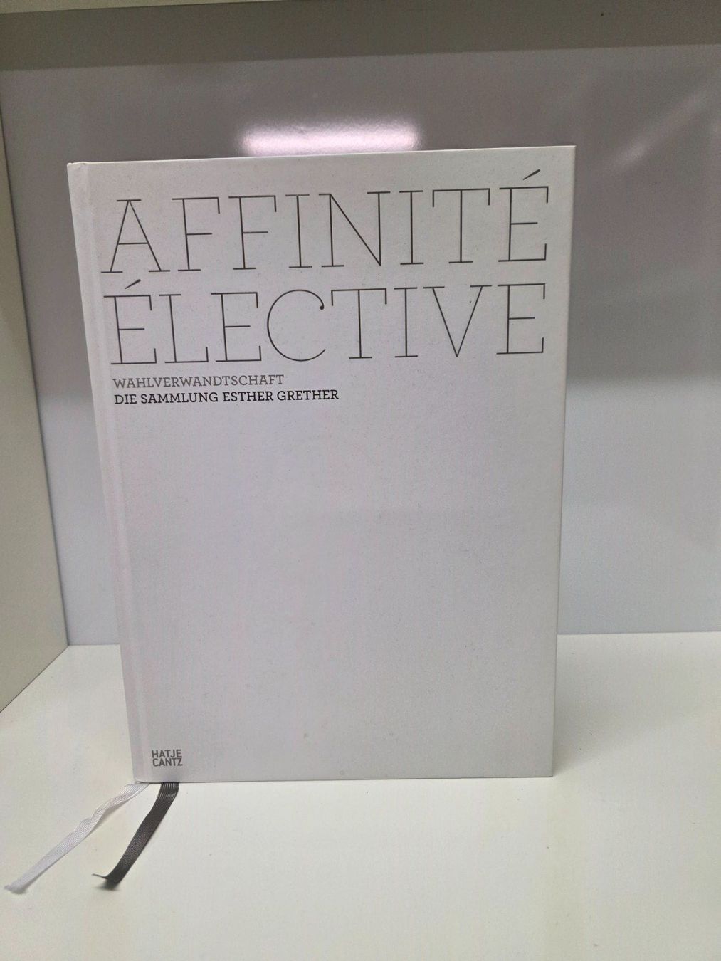 Livres: Buch Sammlung Esther Grether: Affinité Élective Kunst 2013 – D'occasion à Herisau par Dinge-in-Bewegung 1