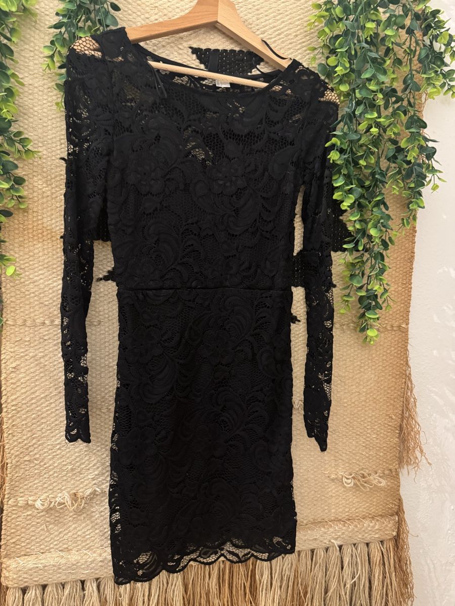 H&M Vestiti: Schwarzes Spitzenkleid 36 – Usato da Richterswil venduto da ann_c9mp