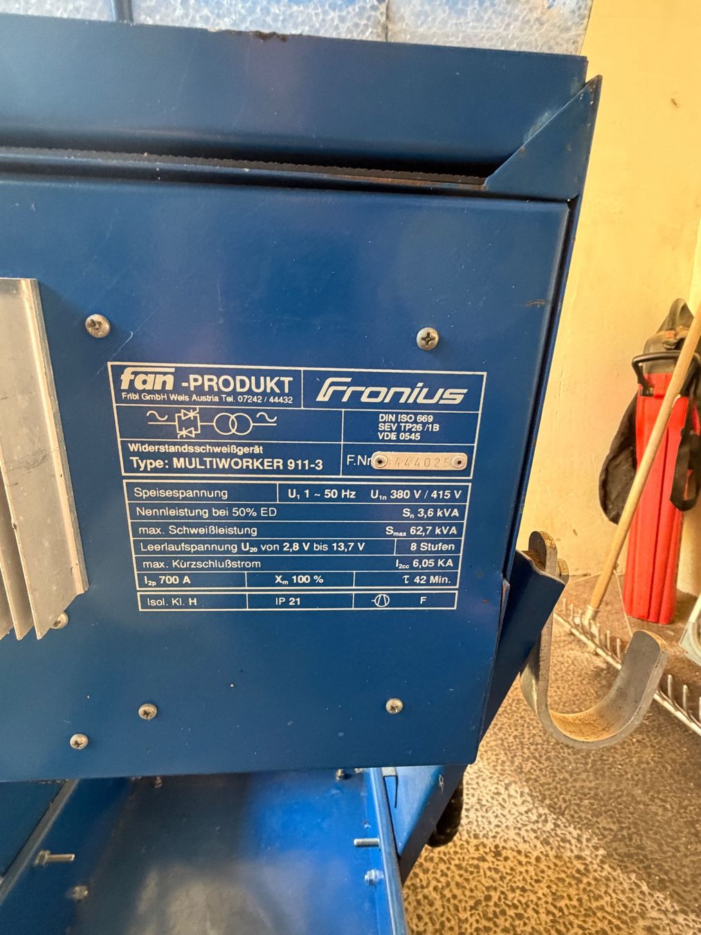Löten & Schweissen: Fronius Mulktiworker 911-3 – Gebraucht aus Flühli LU von Rabokra 1