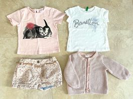 Hübsches Sommer Kleiderpaket für Baby Mädchen, Gr. 68.
