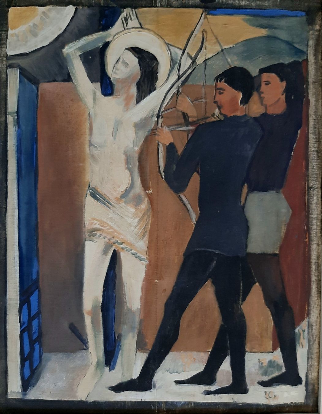 Dipinti: Antikes expressionistisches Gemälde – Usato da Arbon venduto da torso444 1