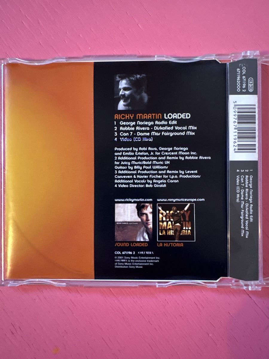 CD: Ricky Martin - Loaded – Usato da Lützelflüh-Goldbach venduto da Deiv4 1