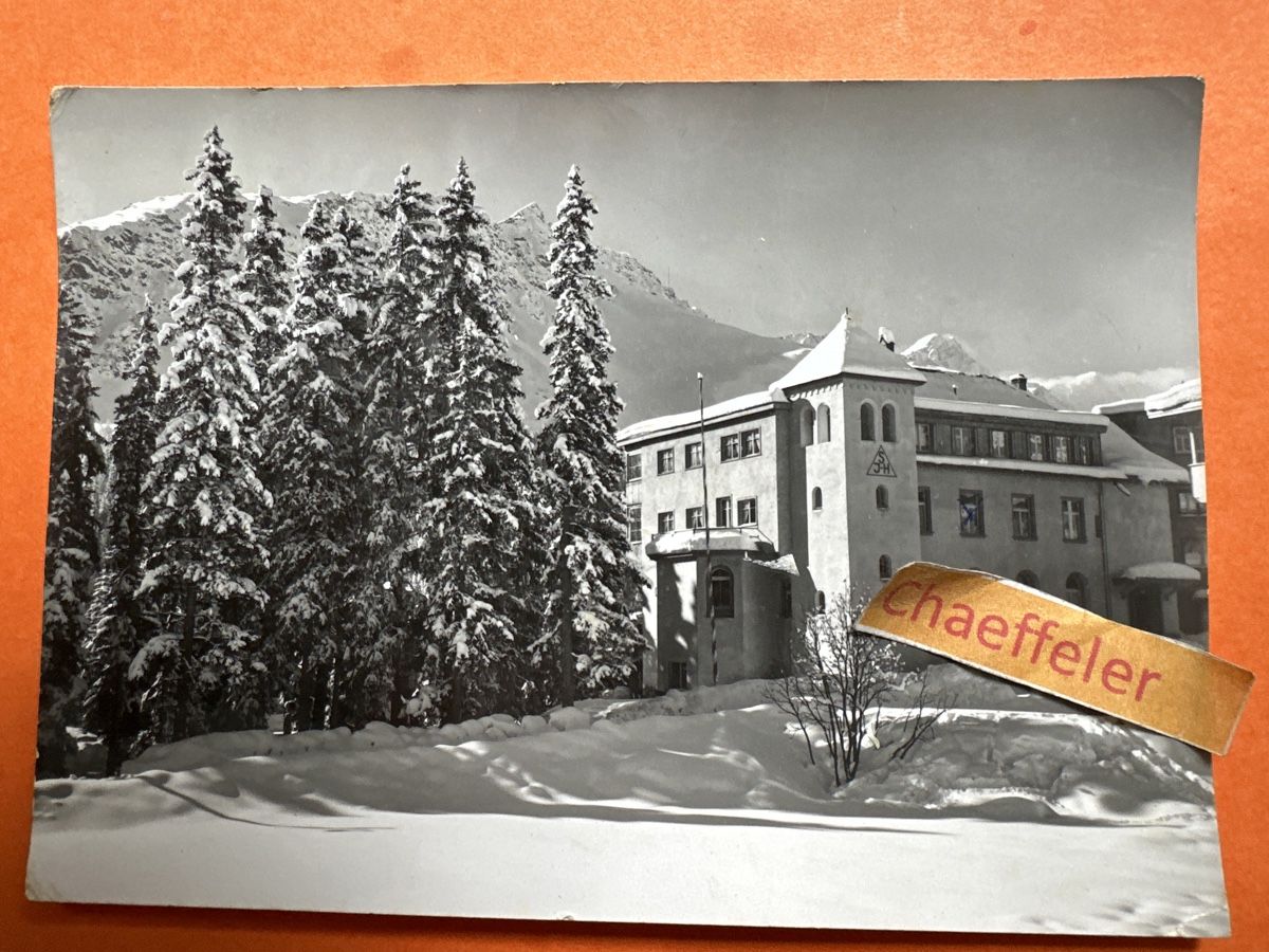 Cartes postales: 1959 Arosa, Jugendherberge. – D'occasion à Zürich par Chaeffeler