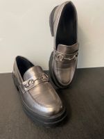 *ONIYIGO* LOAFERS/SCHUHE GR.38 silber/bronze NEU