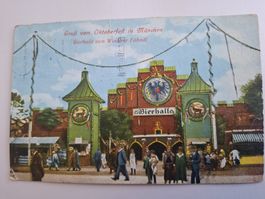 Postkarte Oktoberfest 1929