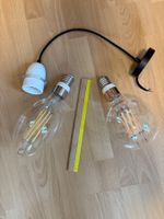 2 extragrosse Leuchtmittel / LED-Glühbirnen, Fassung E40