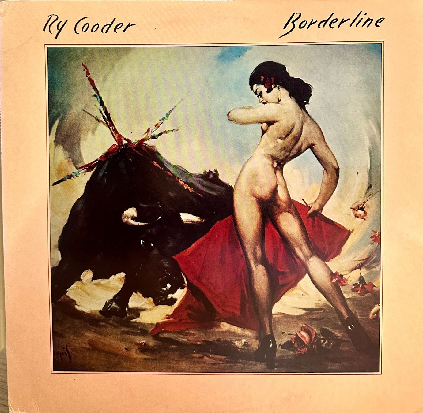 Dischi in vinile: Ry Cooder - Borderline // LP: VG+; Sleeve: VG+ – Usato da Zürich venduto da saltbee