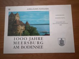 Sonderausgabe 1000 Jahre Meersburg Sonderstempel 1988