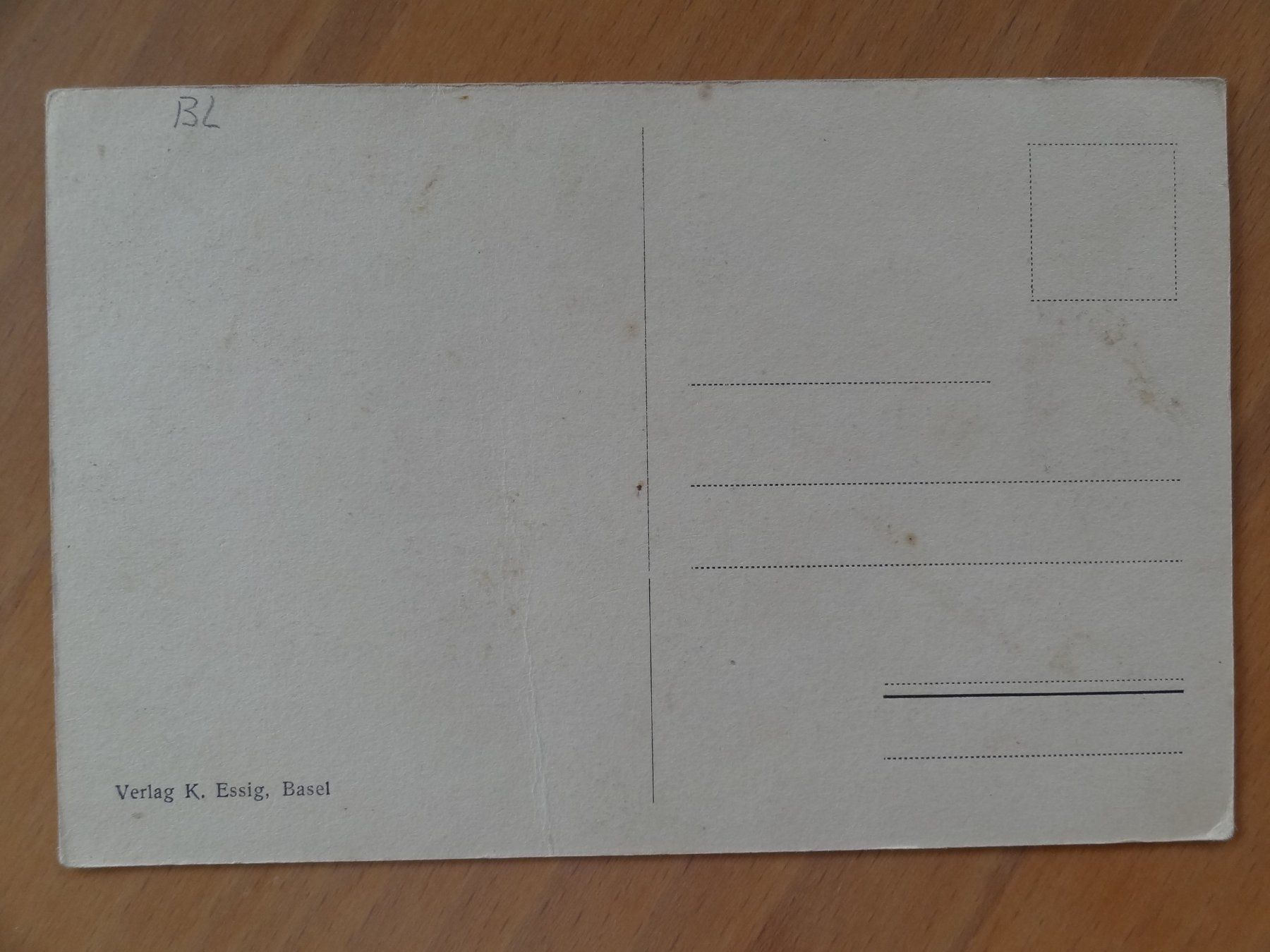 Cartoline postali: St. Chrischona - BL – Usato da St Léonard venduto da Riglin 1
