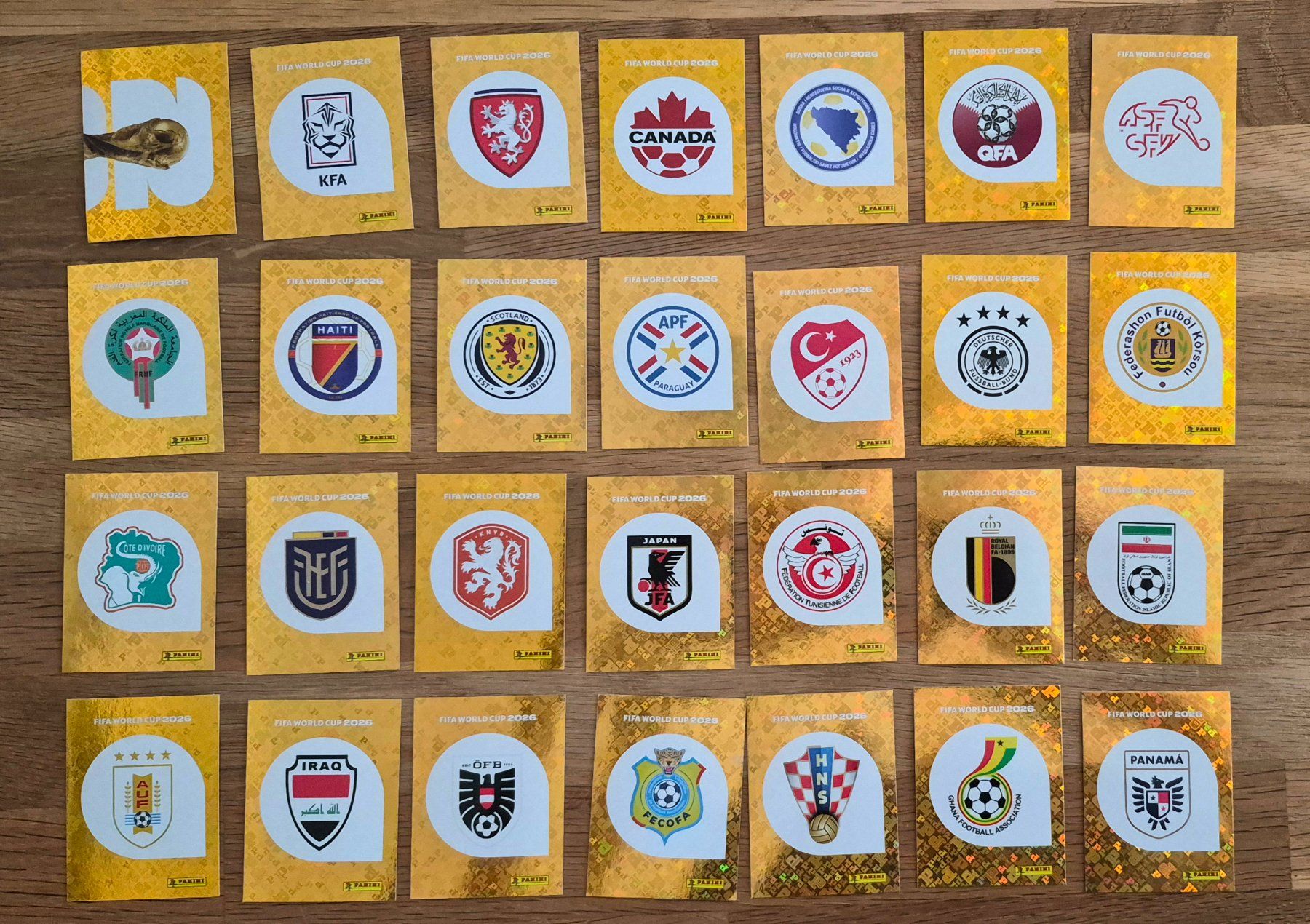 Panini Carte collezionabili: Panini WM 2026 Sticker – Nuovo (secondo la descrizione) da Buchs SG venduto da Astridmoss