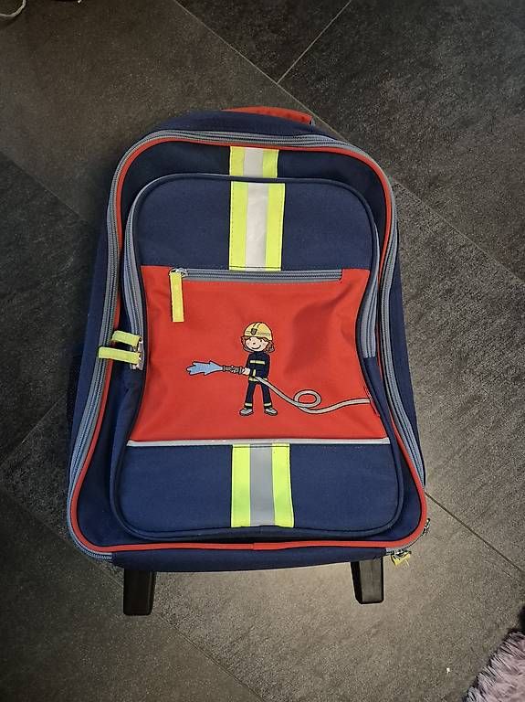 Valigie: Sigikid Rollkoffer Feuerwehr – Usato da Tägertschi venduto da Jaflogu08