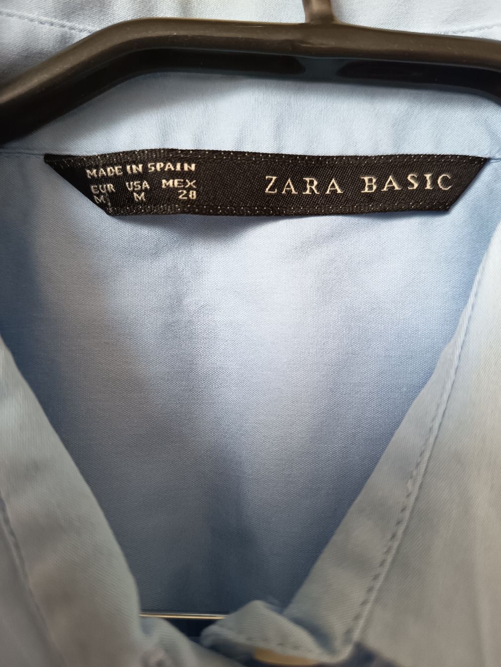 Zara Camicette: Zara Basic Hemd Hellblau Grösse M Damenbluse Top Zustand – Nuovo (secondo la descrizione) da Zug venduto da Annina29 2