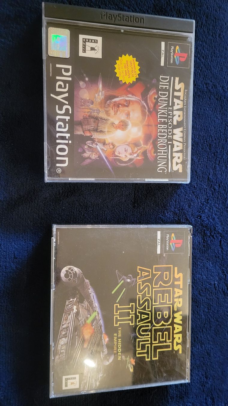 Jeux: Star Wars / Playstation 1 Spiele set.Kompl.2x – Neuf (Voir description) à Biel/Bienne par Retrohr