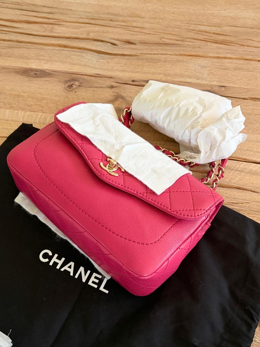 Chanel Taschen für Damen: Chanel Tasche Pink Gold – Gebraucht aus Basel von Fashion-Luxury 8