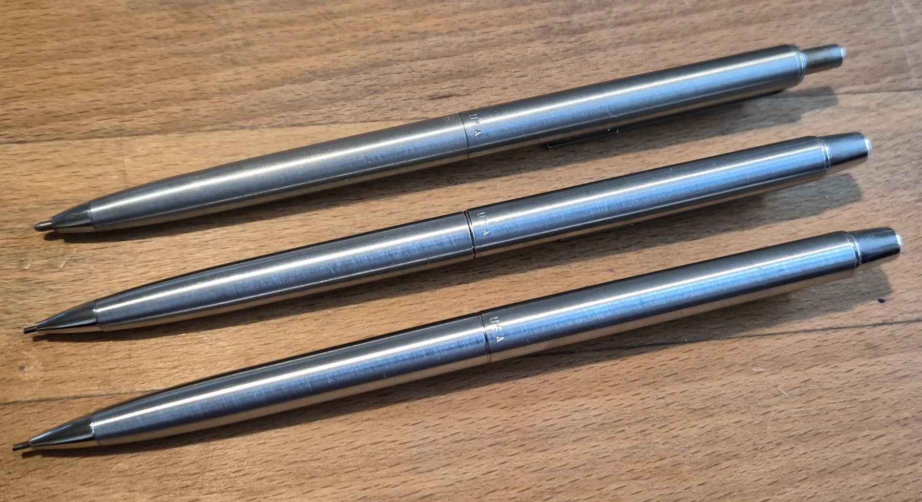 Penna & Evidenziatori: 3 Paper Mate Schreiber "SANDOZ" – Usato da Basel venduto da Kurioses 4