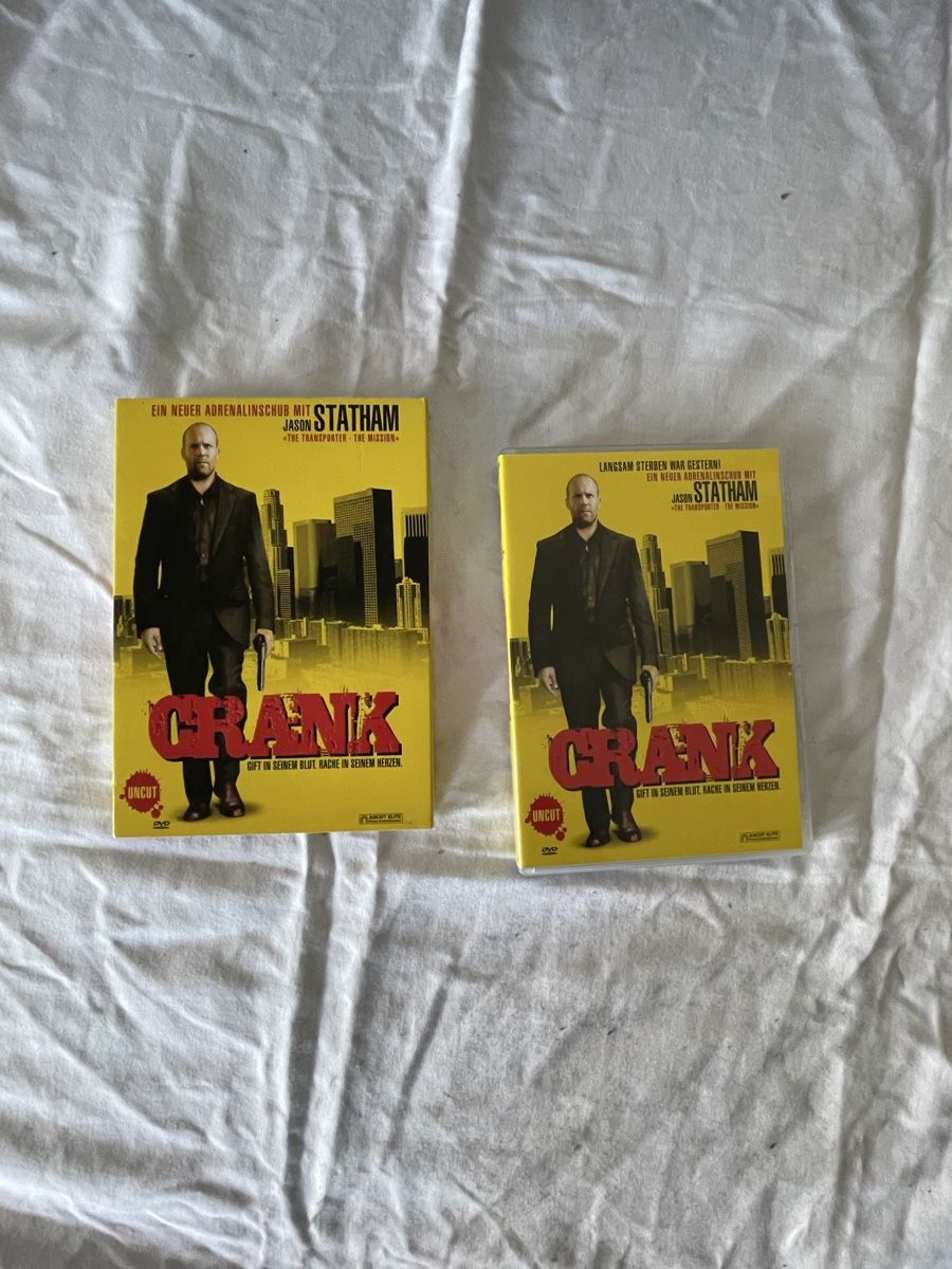 Tutti i DVDs: DVD CRANK Jason Statham neuwertig – Usato da Langenthal venduto da cam_qm9v