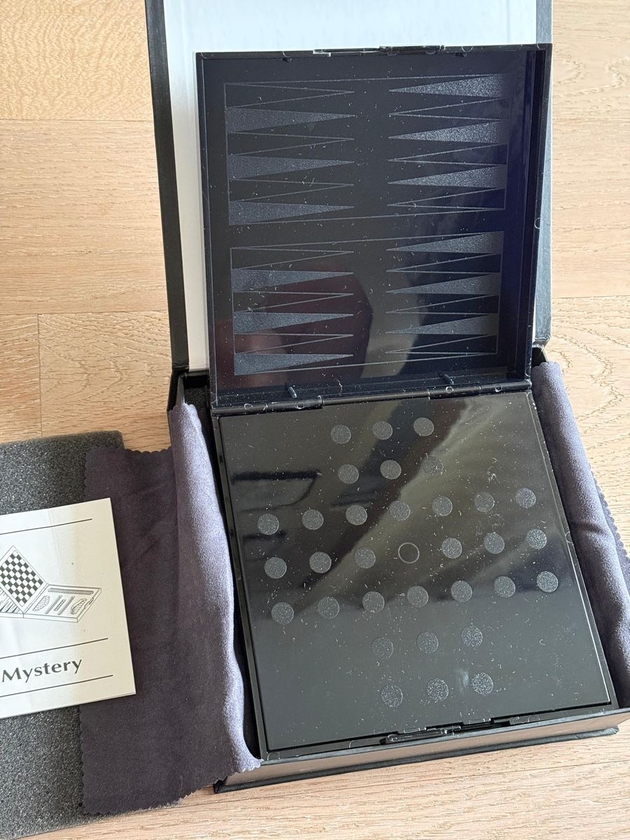 Giochi: Edles Schachspiel / Backgammon – Nuovo e nell'imballaggio originale da Zürich venduto da skoll7 1