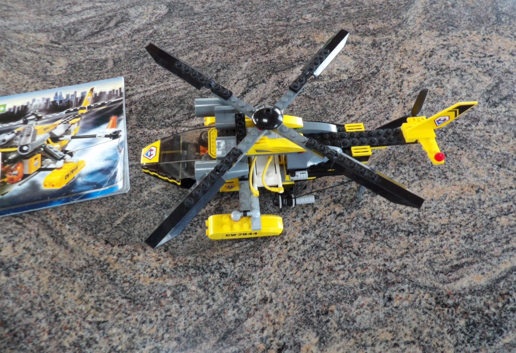 Lego Kit di costruzioni: Lego 7044 Rettungshelikopter – Usato da Niederlenz venduto da Steff99 6