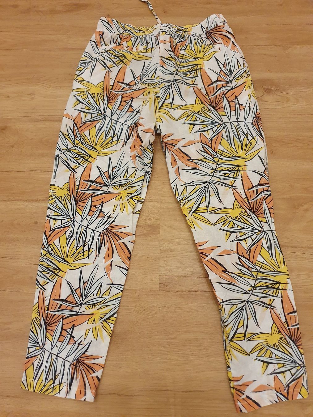 Pantaloni: Dünne Sommerhose, Leinen Baumwolle, Gr. 42 – Nuovo (secondo la descrizione) da Heinrichswil venduto da sabi2809 4