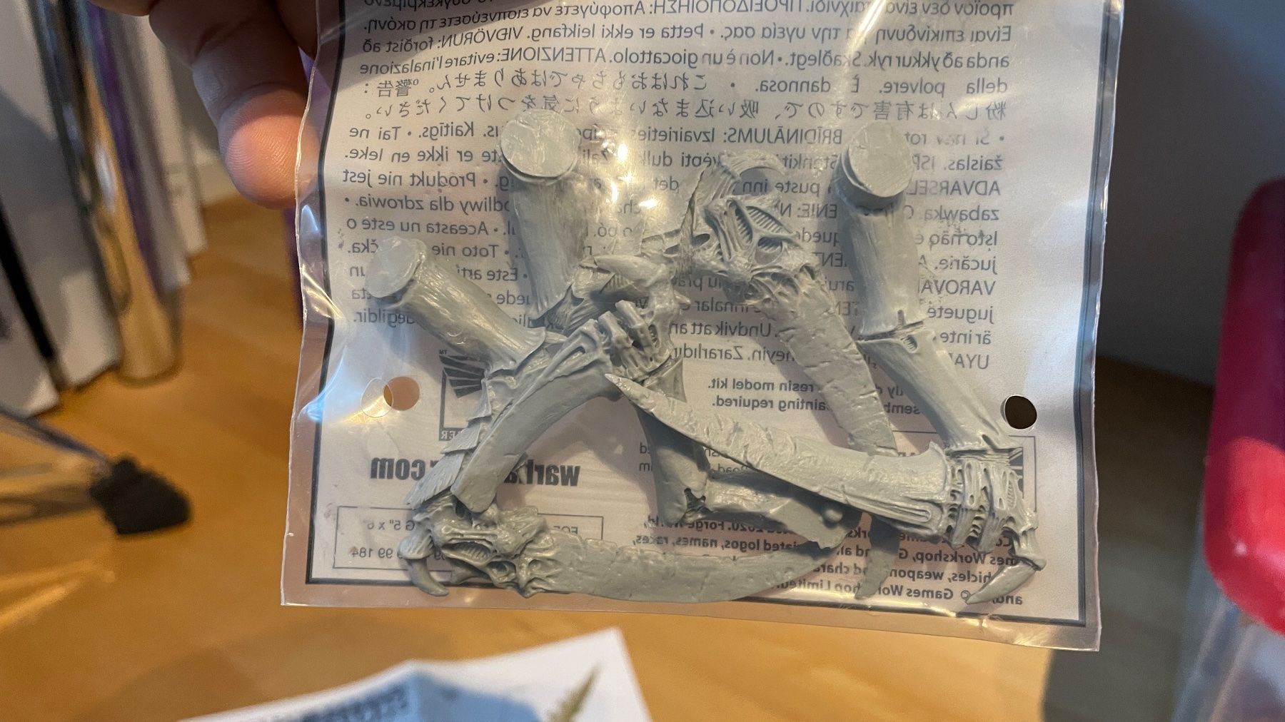 Kit di modellismo & Modellini statici: Warhammer 40000 scythed heirodule tyranid – Nuovo (secondo la descrizione) da Hergiswil NW venduto da opi_san 2