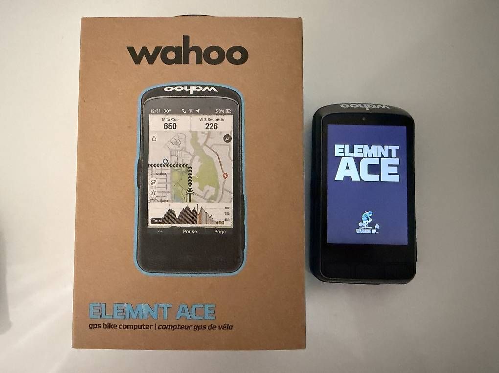 Wahoo Ordinateurs & app. de mesure: TOP-GPS Fahrradcomputer -  Wahoo Elemnt ACE – Neuf (Voir description) à Thun par Jcd5