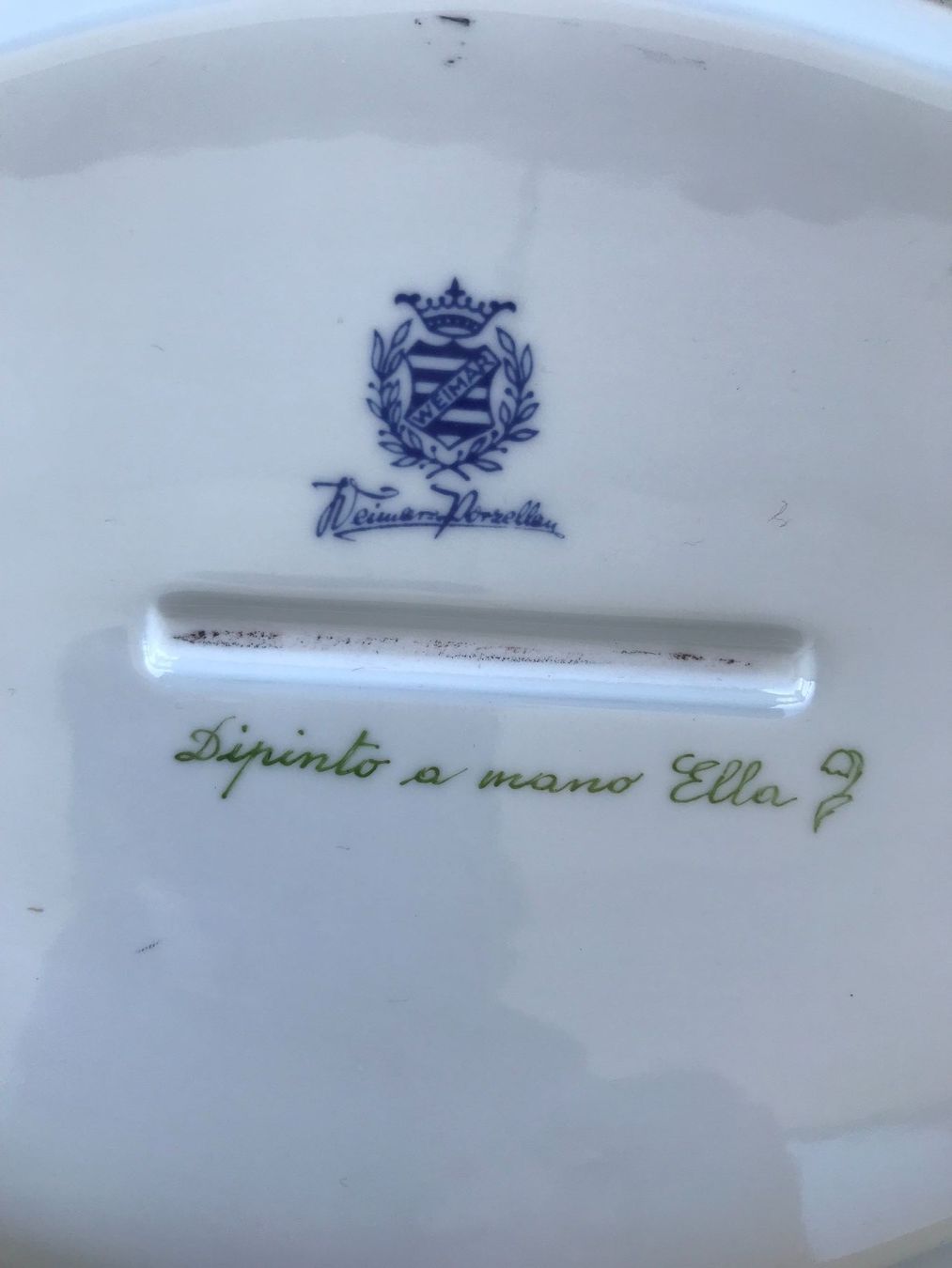 Servierplatten: Weimar :Plat à gâteau/ Kuchenplatte/ Piatto per torta – Gebraucht aus Fribourg von SD1910 7