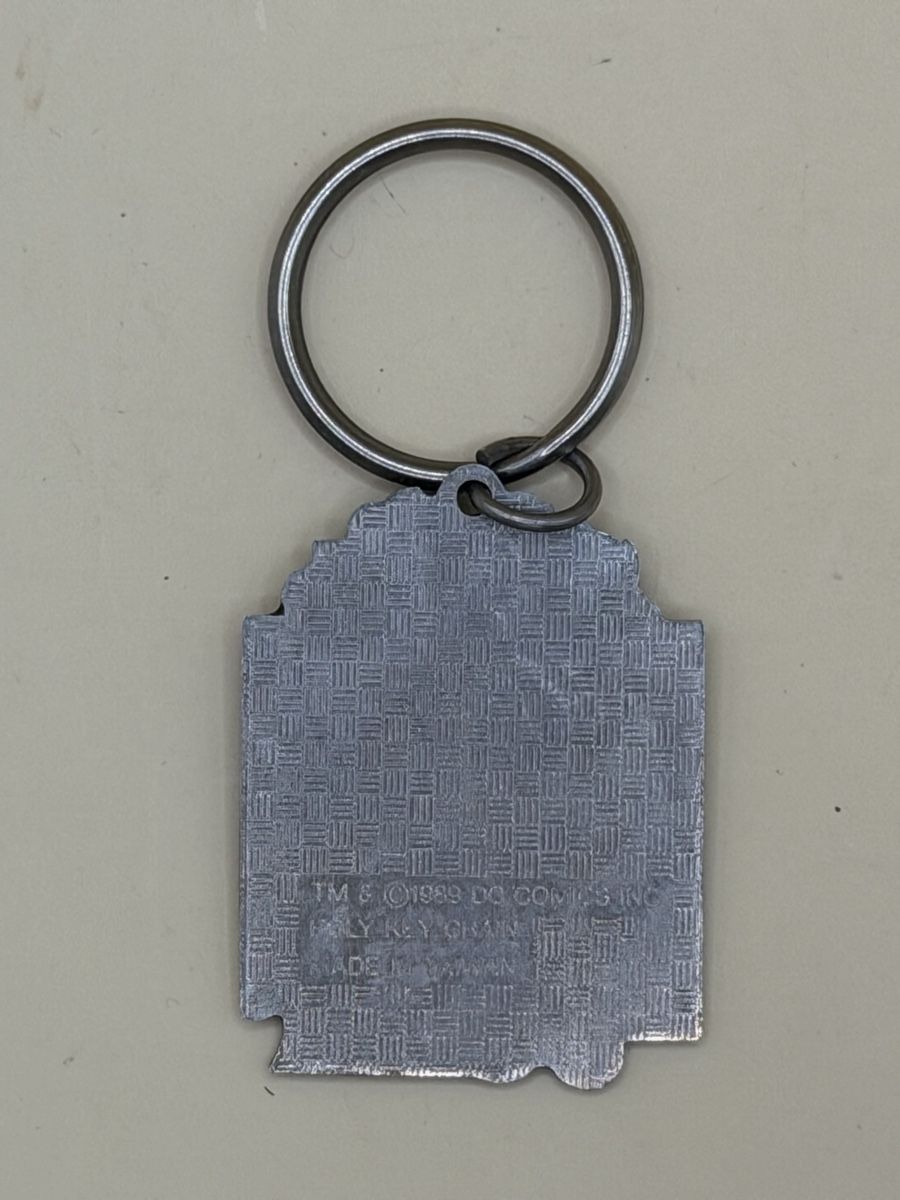 Portachiavi: Vintage Joker Batman 1989 DC Comics Keychain – Usato da Genève venduto da sho_67qj 1