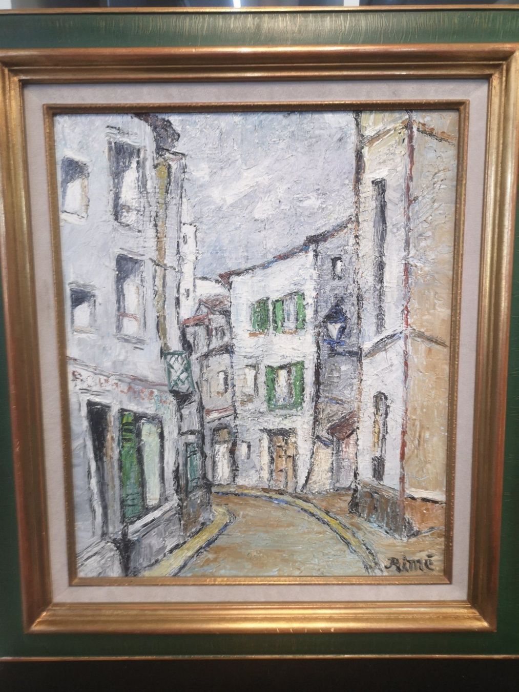 Dipinti: AIMÉ HUILE SUR TOILE SIGNÉE  DATÉE1993 – Usato da Genève venduto da Qanil77 1