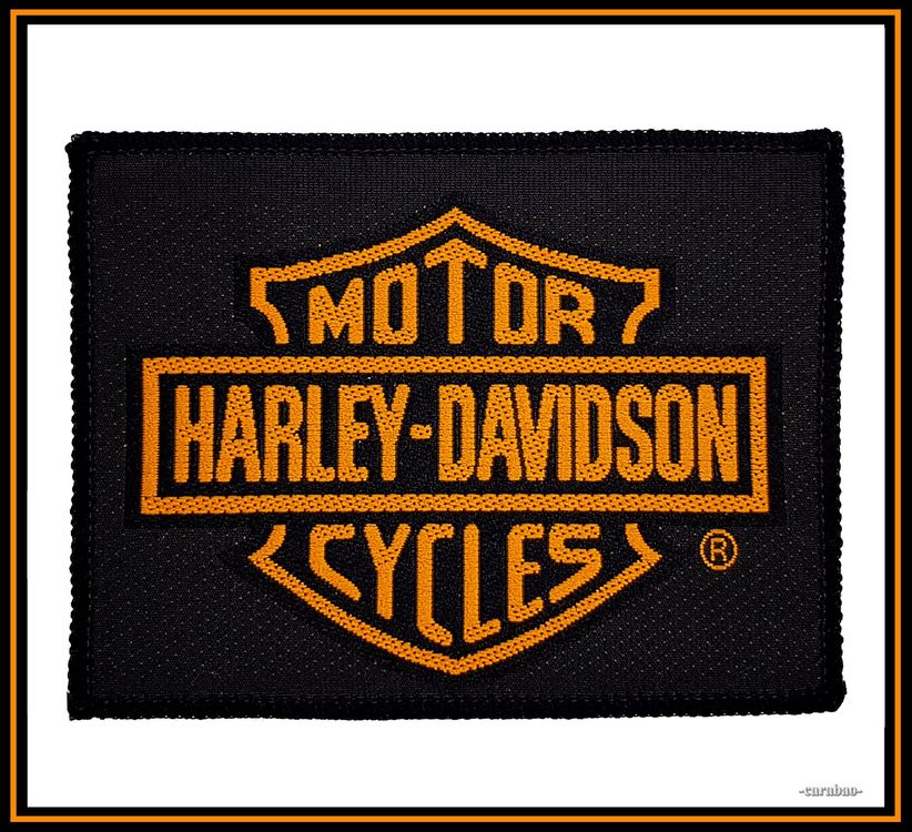 Toppe: Aufnäher *Harley Davidson* - Nr. 1159 – Nuovo (secondo la descrizione) da Winterthur venduto da --carabao--