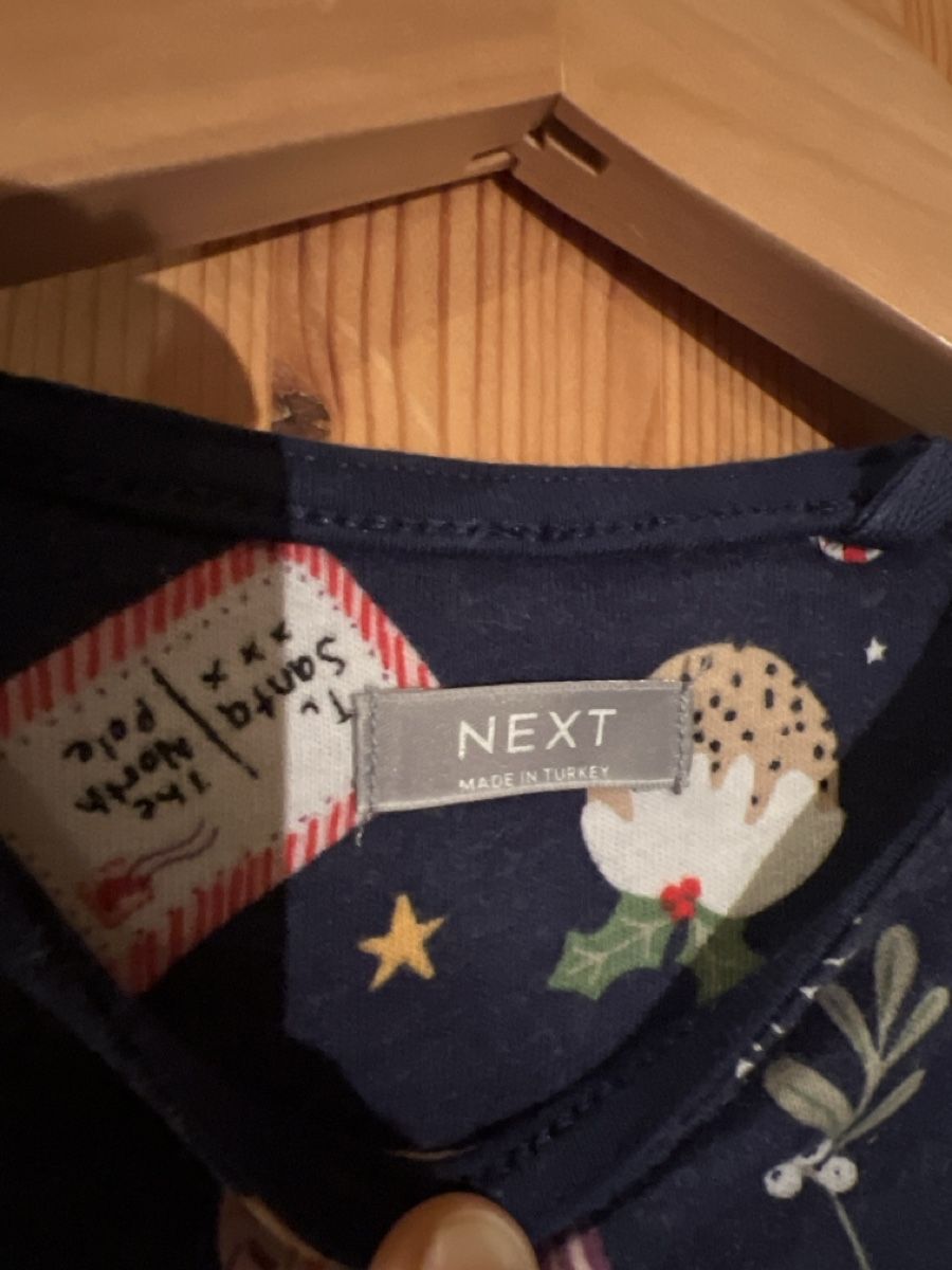 Next Vestiti & Gonne: Next Weihnachtskleid dunkelblau Grösse 116 – Usato da Wallisellen venduto da sarinavs 1