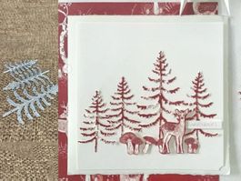 Stanzschablone Nr.677, Weihnachten, Tannen (Sizzix geeignet)