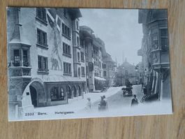 Alte PK / Bern - Hotelgasse Ausgabe ca. 1910