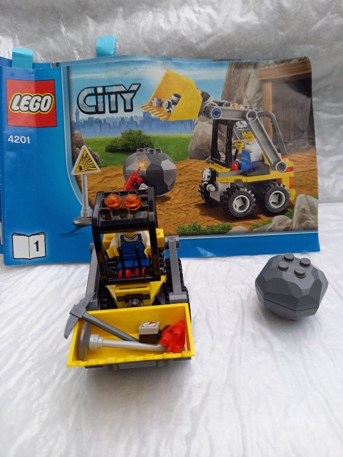 Lego Giocattoli: LEGO City 4201 Mining Loader -  Set mit Anleitung! – Usato da Ziegelbrücke venduto da Mysecret 2