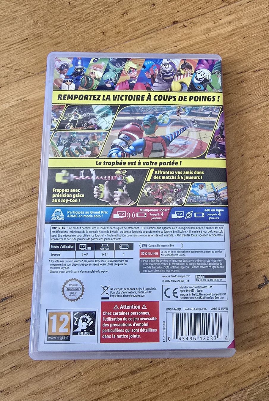 Nintendo Giochi: Jeu Nintendo Switch ARMS en parfait état – Usato da Genève venduto da MariaS2 2