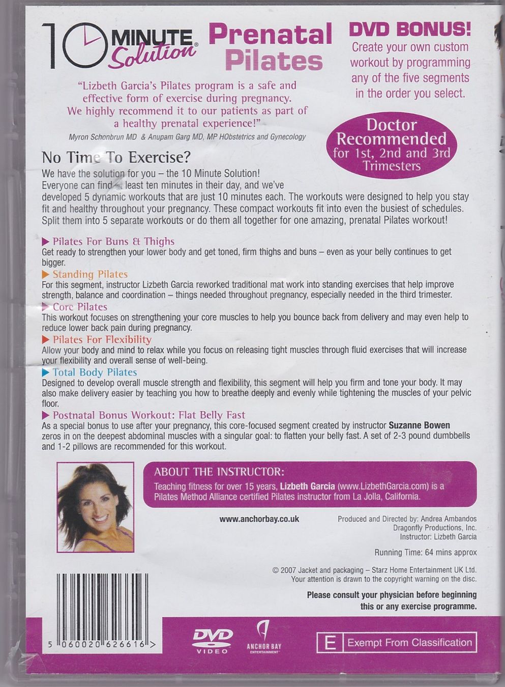 Tutti i DVDs: DVD: 10 Minute Solution - Prenatal Pilates - Schwangerschaft – Usato da Witterswil venduto da Timmytiger 1