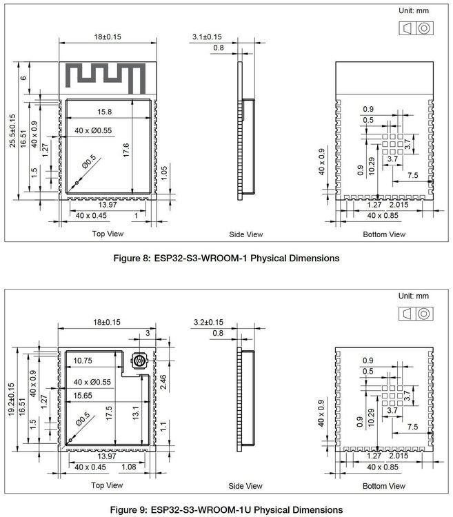 ESP32-S3-WROOM-1 Modul (16MB Flash & 8MB PSRAM) | Kaufen auf Ricardo