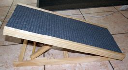Holz Haustier Rampe Verstellbare Hunde Leiter Anti-Rutsch