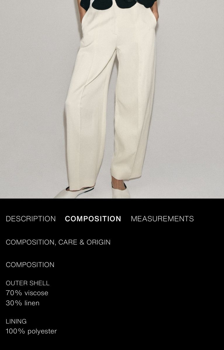 Pantaloni: Ballonhosen mit Leinenstoff Gr.M – Nuovo e nell'imballaggio originale da Veyras venduto da ValClasse 6