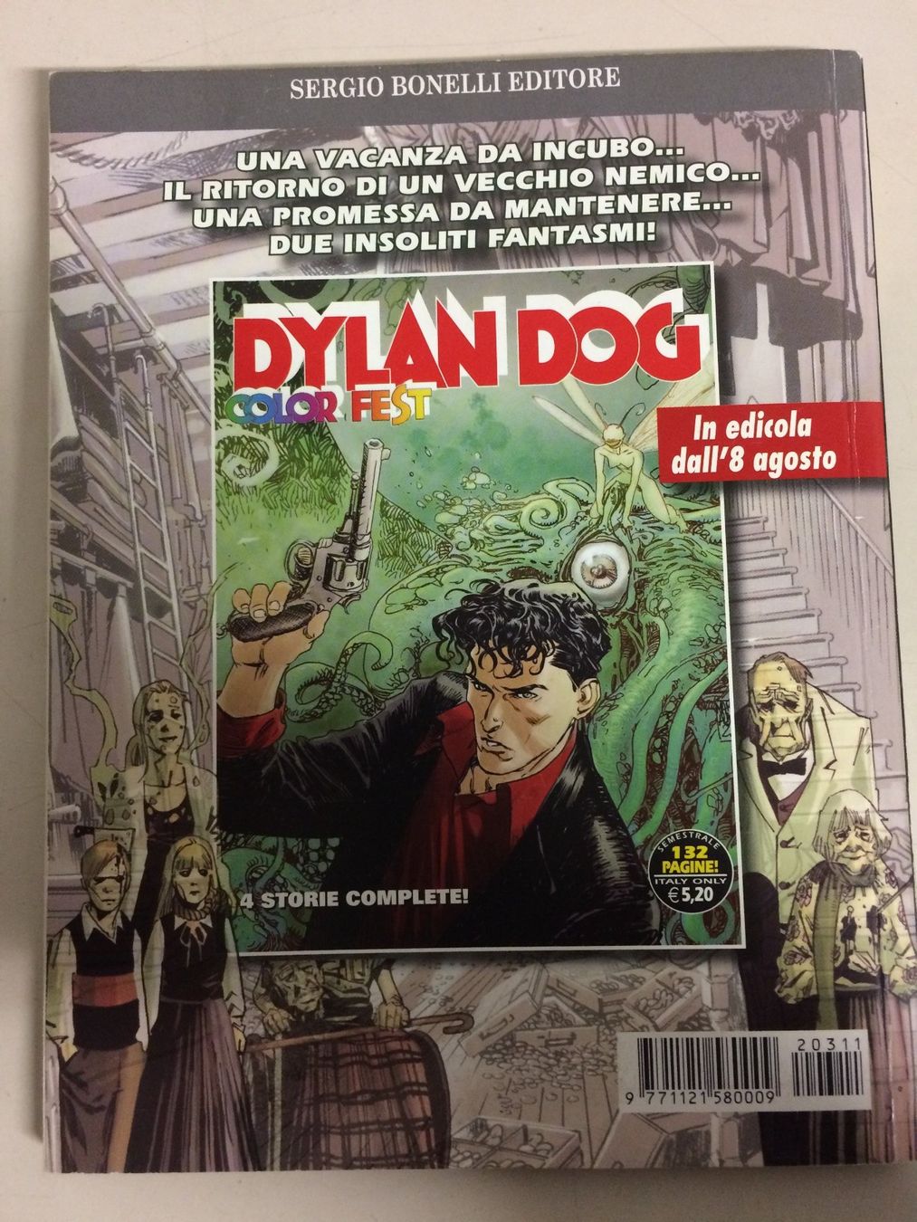Fumetti: DYLAN DOG # 311 IL GIUDIZIO DEL CORVO Sergio Bonelli  2012 – Usato da Vezia venduto da Aquarius_Age 1