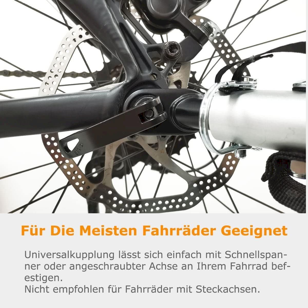 Rimorchi per biciclette: Tiggo VS 2 in 1 Kinderanhänger Grau – Nuovo e nell'imballaggio originale da Bottighofen venduto da zaap 8
