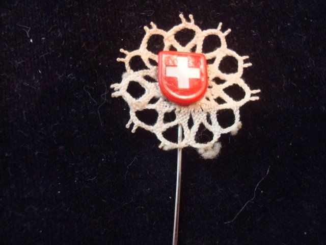 Placchette & Badge: Abzeichen 1. August 1958 – Usato da Riehen venduto da Baerewaegli