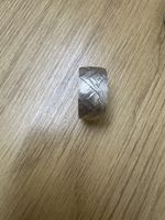 Ringe silber vintage 800Breit mit GravurAntiquität Handarbei