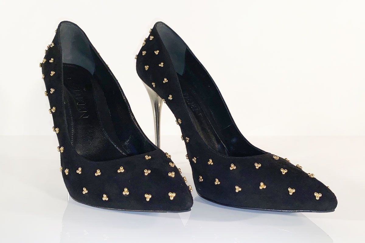 Alexander Mcqueen Damenschuhe: Alexander McQueen Pumps Wildleder schwarz Gr. 40.5 – Neu (gemäss Beschreibung) aus Ballwil von ClassicGallery 1