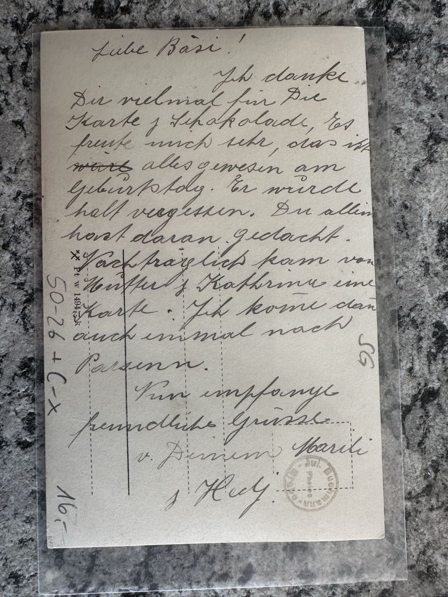 Cartoline postali: Schafzucht Grabs Grabser Schafe Oxfort – Usato da Wettingen venduto da Phibras 1