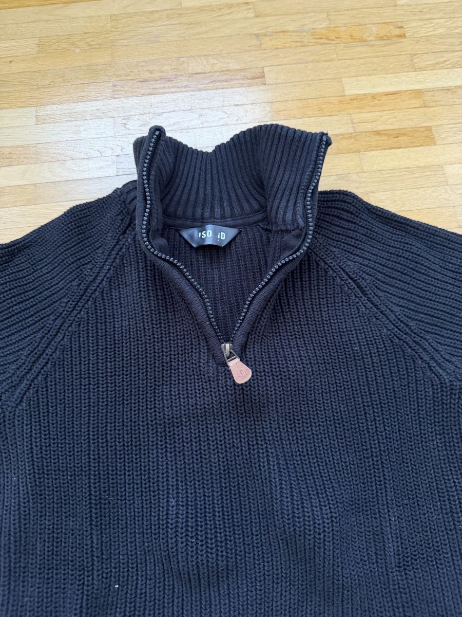 Maglioni & Felpe: Pullover gestreift mit Reissverschluss Marke SOLID Grösse S – Usato da Ibach venduto da Kindheit_SZ 1