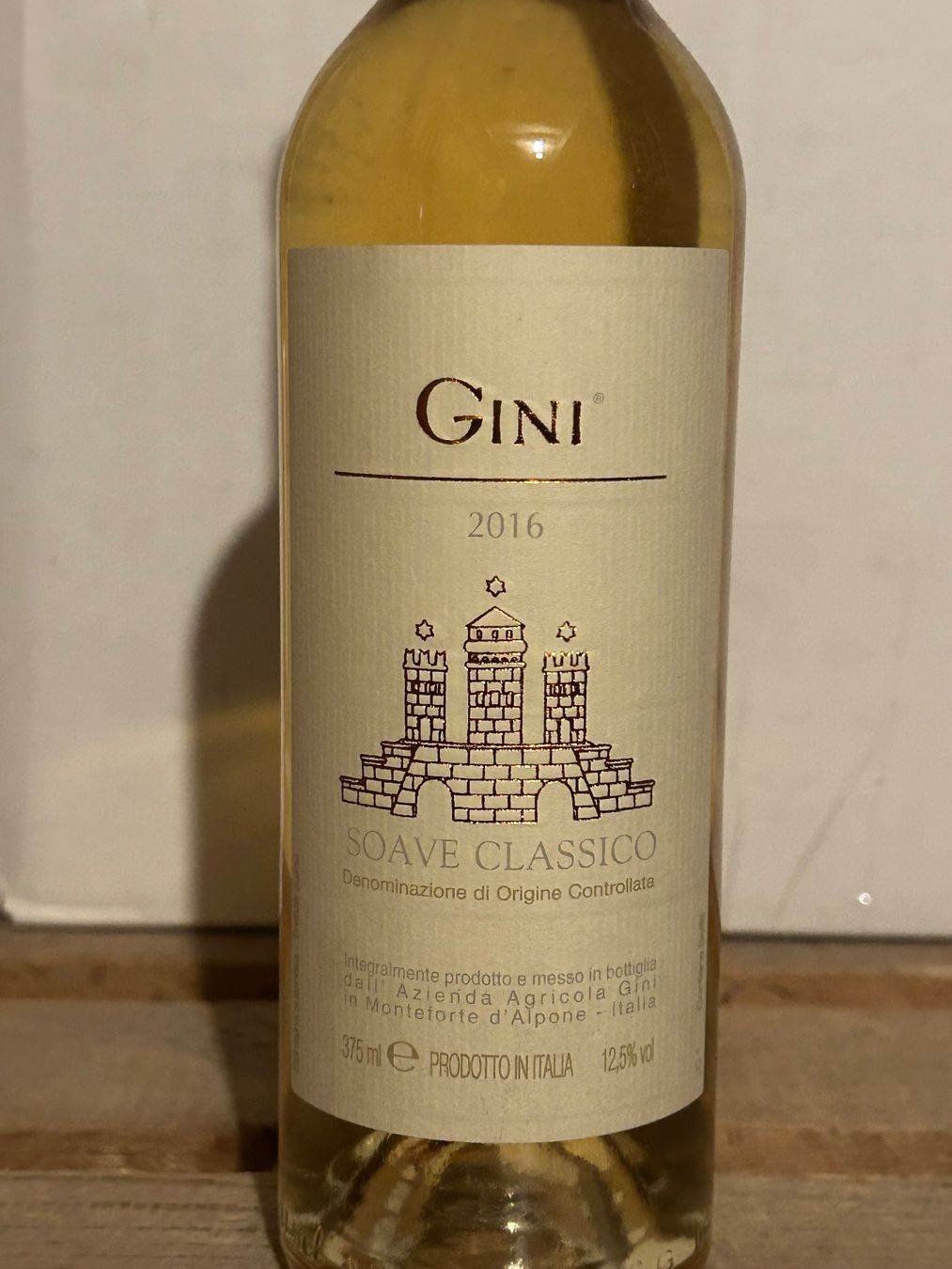 Wein: GINI Soave Classico 2016 Veneto DEMI-BOUTEILLE – Neu (gemäss Beschreibung) aus Roche VD von avediscipule 1