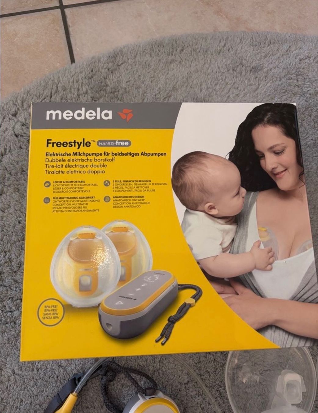 Medela Accessori per l’allattamento: Medela Freestyle Milchpumpe – Usato da Effretikon venduto da jasscharte 1