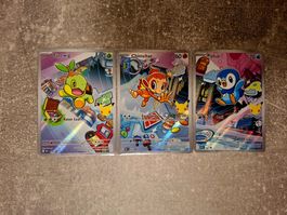 First Partner Sinnoh, Turtwig, Chimchar, Piplup - EN -