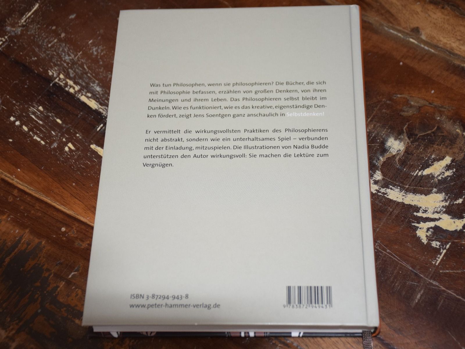 Libri: SELBSTDENKEN! Jens Soentgen – Nuovo (secondo la descrizione) da Wetzikon ZH venduto da Wetzicardo25 6