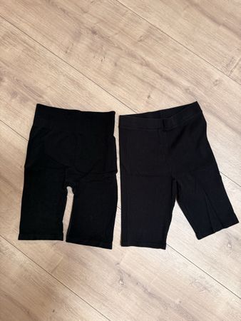 Lot de 2 shorts cyclistes noirs H&M S